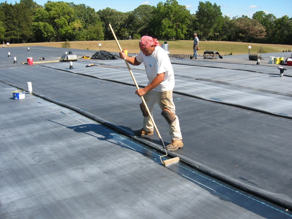 EPDM rubber roofing
