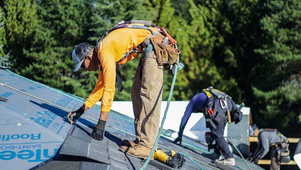 New construction roofing